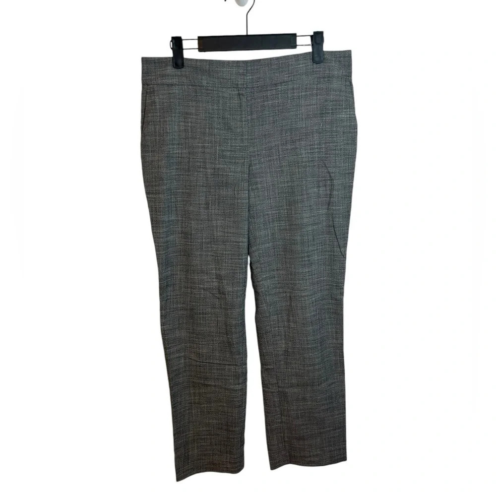 Ann Taylor Heathered Gray Ankle Trousers